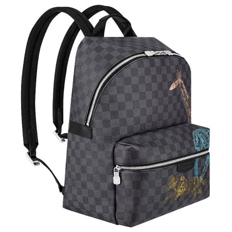 louis vuitton grey and white|grey louis vuitton backpack.